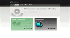 Desktop Screenshot of golubev.com